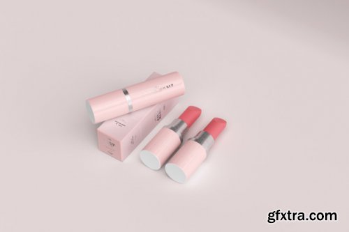 Cosmetic product mockup scene