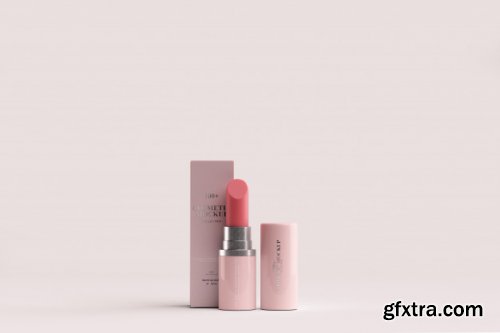 Lipstic Cosmetic product mockup