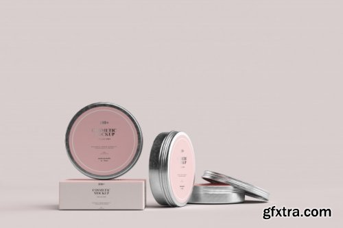 Lipstic Cosmetic product mockup