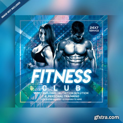 Fitness club flyer