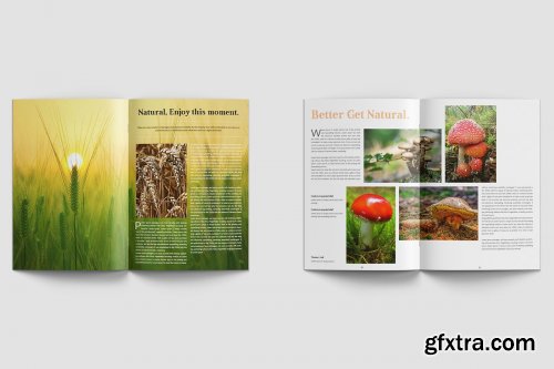 CreativeMarket - Modern Magazine Template 4370895