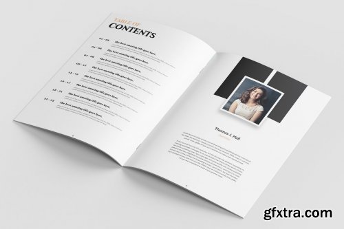 CreativeMarket - Modern Magazine Template 4370895