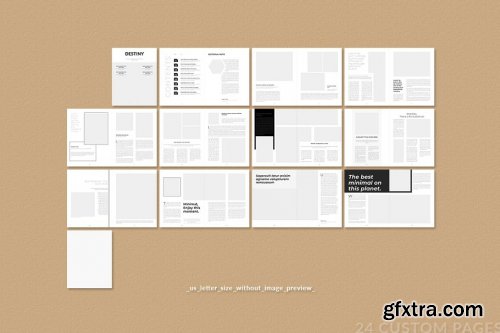 CreativeMarket - InDesign Magazine Template 4228237