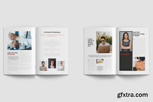 CreativeMarket - Business Magazine 4348934