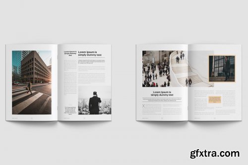 CreativeMarket - Business Magazine 4348934