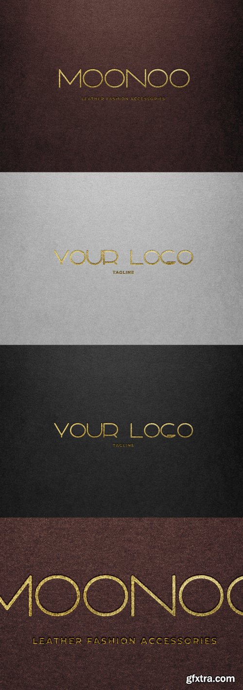 Gold Hot Foil and Paper Texture Effect 329418261