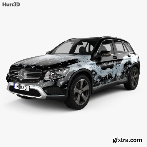 Mercedes-Benz GLC-Class (X205) F-Cell 2016 3D model