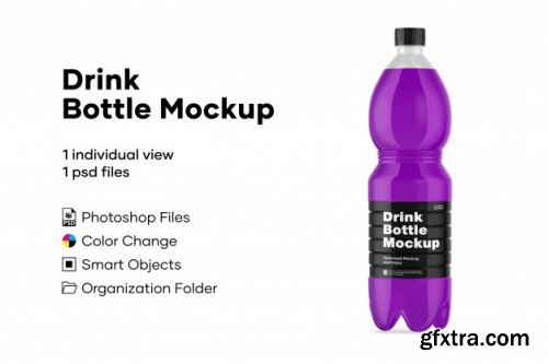 Drink bottle mockup 2