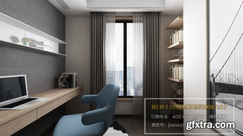 360 Interior Design Study Room 07