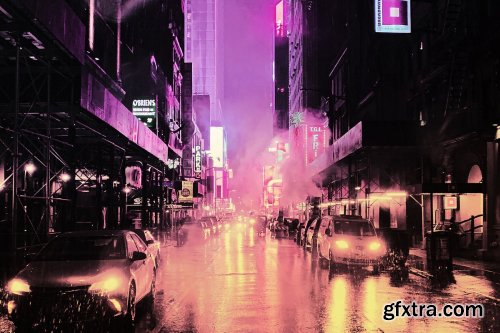 CreativeMarket - Cyberpunk Photoshop Effects 4570682