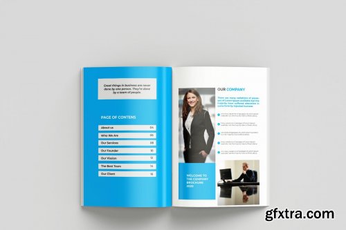 CreativeMarket - Corporate Brochure 4462699