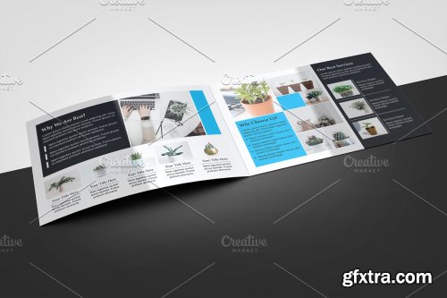 CreativeMarket - Multipurpose Square Portfolio V943 4275775