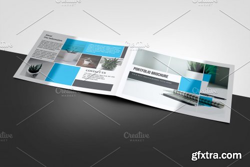 CreativeMarket - Multipurpose Square Portfolio V943 4275775