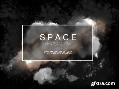 CreativeMarket - Clouds & Space - procreate brushes 4536290