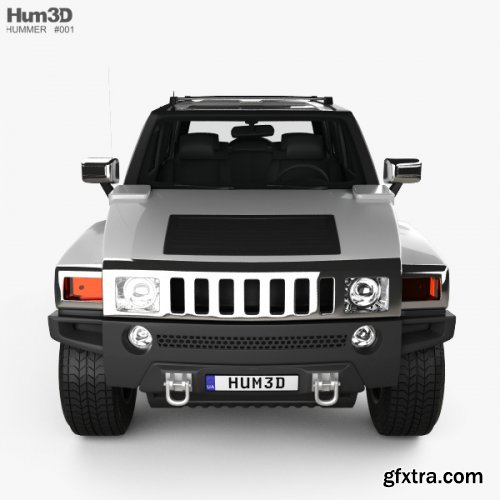 Hummer H3 2010 3D model