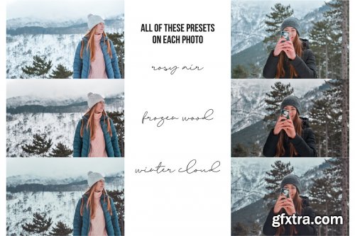 CreativeMarket - Lightroom Presets. Cloudy winter 4478527