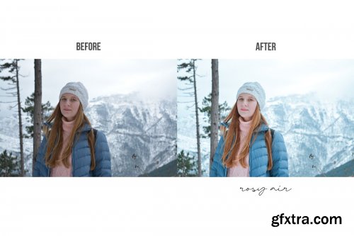 CreativeMarket - Lightroom Presets. Cloudy winter 4478527