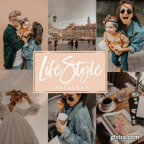 CreativeMarket - 14 Mobile Presets Instagram - Bundle 4641475