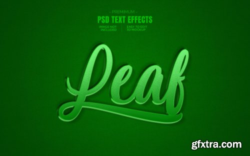 Text effect template