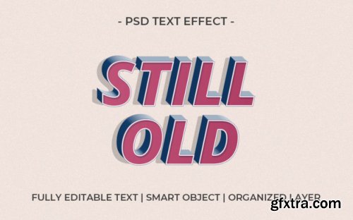 Text effect template