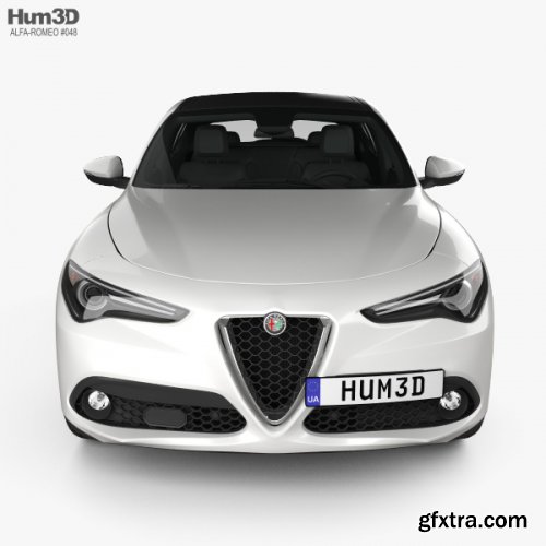 Alfa Romeo Stelvio Q4 2017 3D model