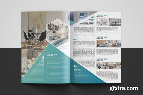 CreativeMarket - Real Estate Brochure 4579381