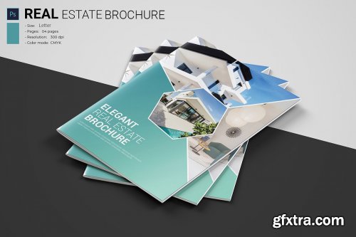 CreativeMarket - Real Estate Brochure 4579381