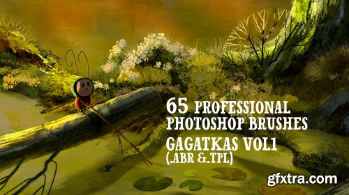 CreativeMarket - Gagatkas vol2- PRO Photoshop brushes 4571338