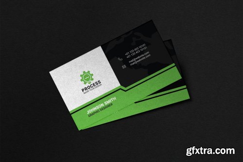 CreativeMarket - Media Agency Business Card 4535379