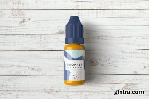 CreativeMarket - Vape Dropper Bottle MockUp 4399716