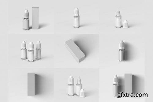 CreativeMarket - Vape Dropper Bottle MockUp 4399716