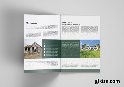 CreativeMarket - Real Estate Brochure Templates 4542623