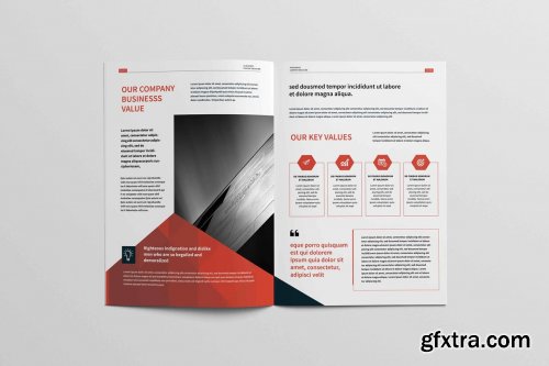 CreativeMarket - Corporate Business Brochure 4543128