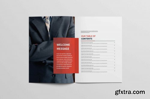 CreativeMarket - Corporate Business Brochure 4543128