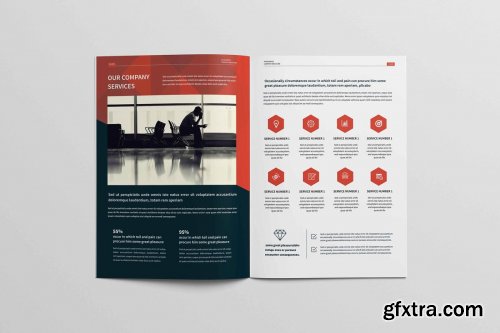 CreativeMarket - Corporate Business Brochure 4543128