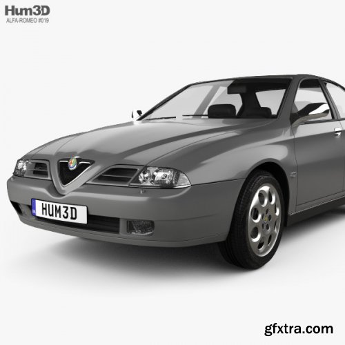 HUM3D Alfa Romeo 166 1998 3D Model