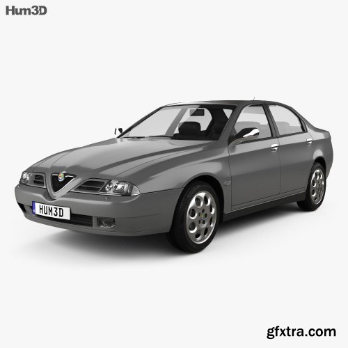 HUM3D Alfa Romeo 166 1998 3D Model