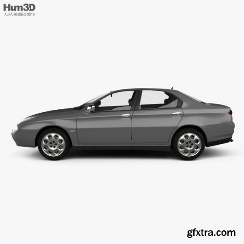 HUM3D Alfa Romeo 166 1998 3D Model