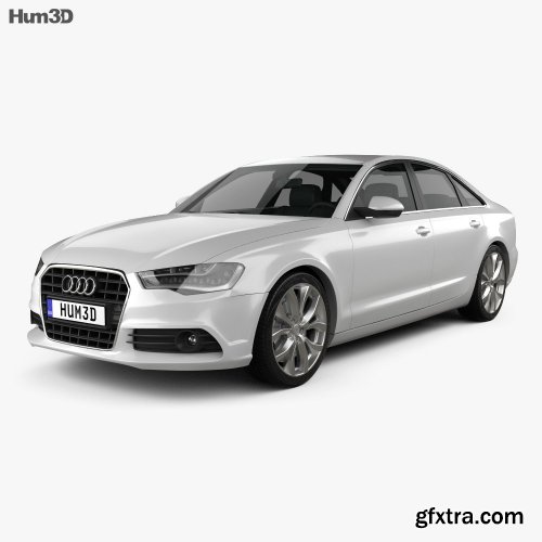 Audi A6 sedan 2012 3D Model