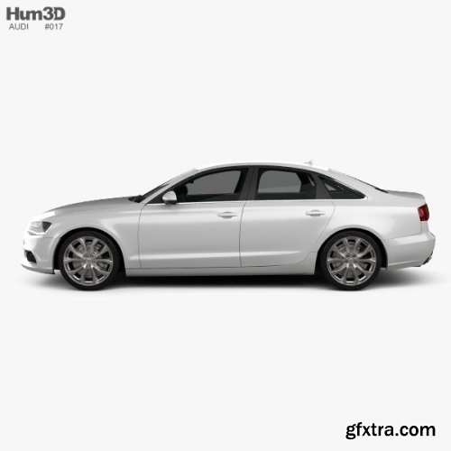 Audi A6 sedan 2012 3D Model