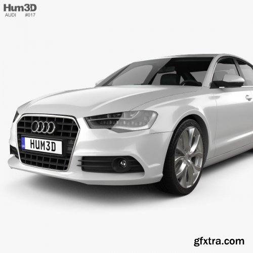 Audi A6 sedan 2012 3D Model