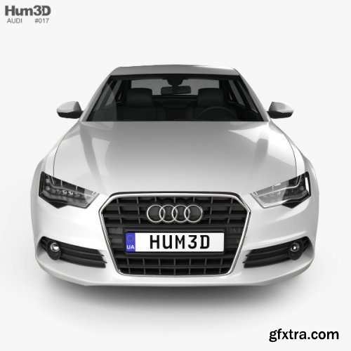 Audi A6 sedan 2012 3D Model