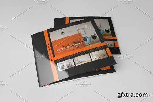 CreativeMarket - Interior Design Brochure - V941 4275419