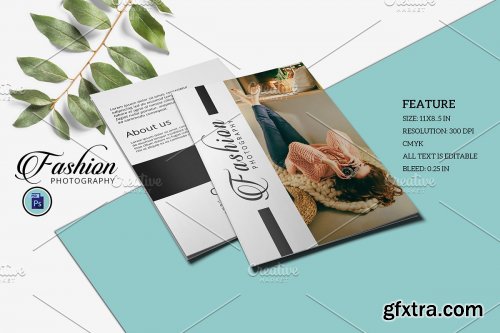 CreativeMarket - Photography Brochure - V944 4277869