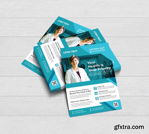 CreativeMarket - Medical Flyer Templates 4686301