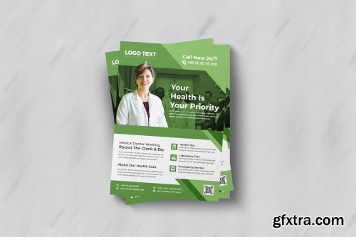 CreativeMarket - Medical Flyer Templates 4686301