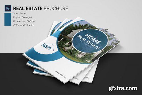 CreativeMarket - Real Estate Brochure 4593584