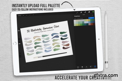 CreativeMarket - Procreate Color Palette - Monet 2 4579617