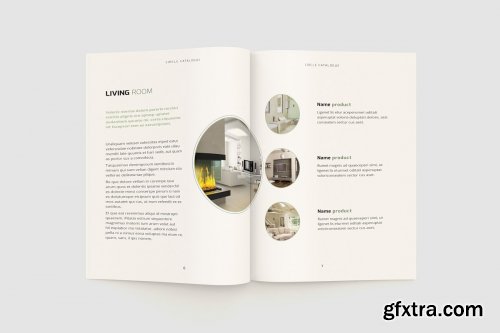 CreativeMarket - Kitchen Interior Design Magazine 4700811