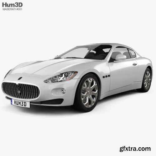 Maserati GranTurismo 2011 3D model